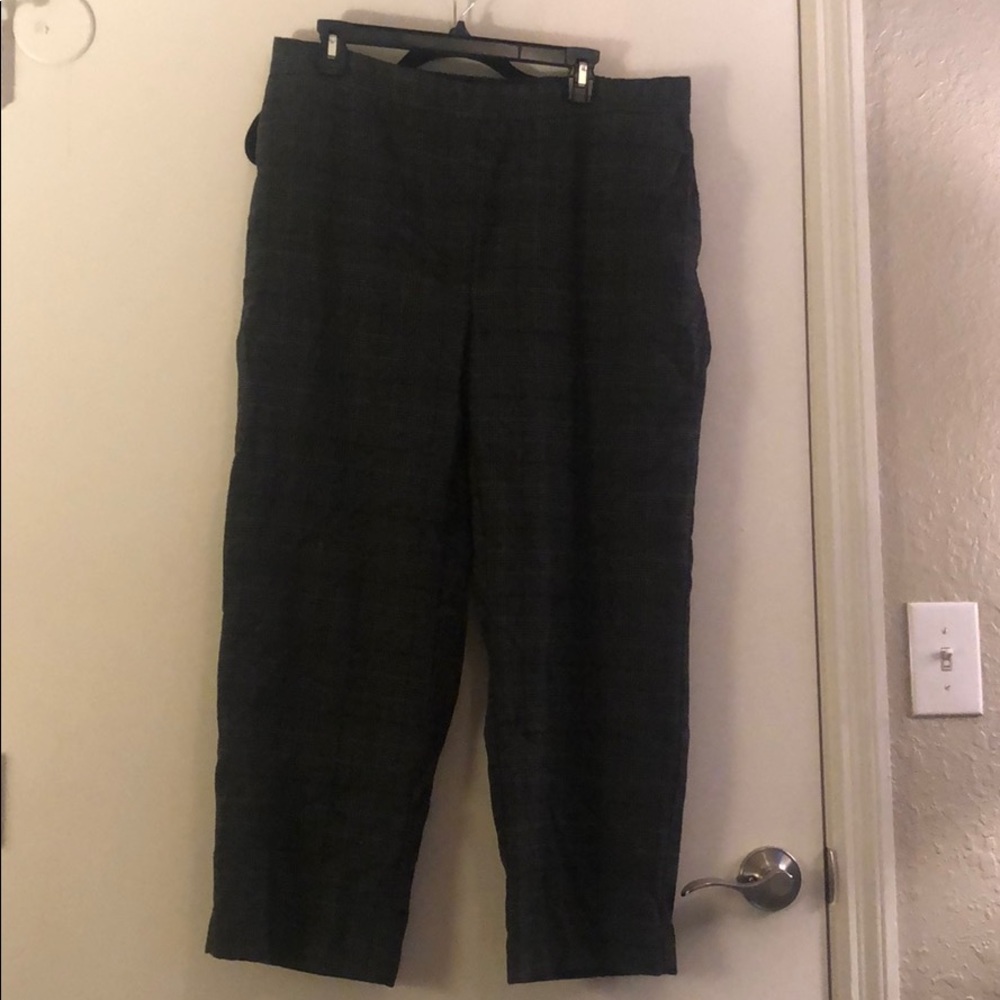 Plaid trousers
